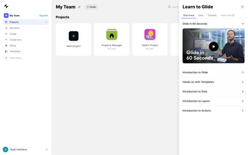 The best 63 SaaS Side Panel UI and UX examples for design Inspiration ...