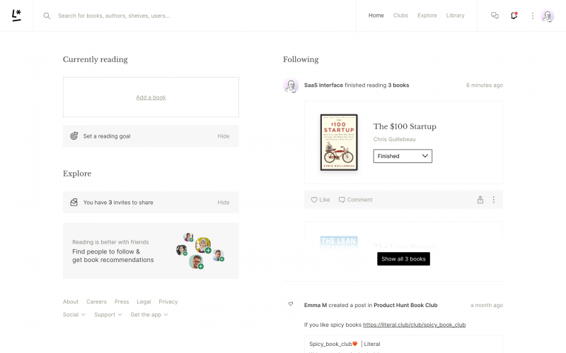 The best 20 SaaS Activity Feed UI and UX examples for design