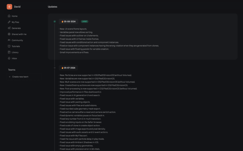 The best 26 SaaS Changelog & Updates UI and UX examples for design ...